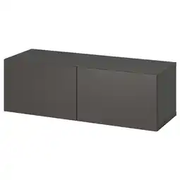 IKEA Bestå étagère avec portes, 120x42x38 cm offre