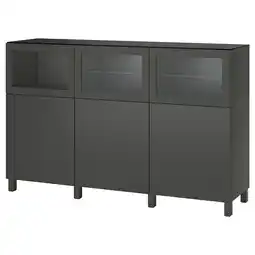 IKEA Bestå combinaison rangement portes, 180x42x112 cm offre