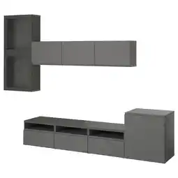 IKEA Bestå rangement tv/vitrines, 300x42x211 cm offre