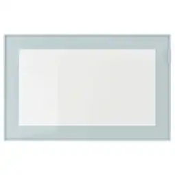IKEA Glassvik porte vitrée, bleu gris clair/verre transparent, 60x38 cm offre