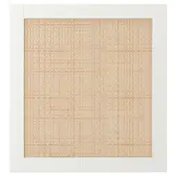 IKEA Studsviken porte, blanc/peuplier tréssé, 60x64 cm offre