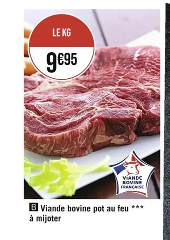 Casino Supermarchés Viande bovine pot au feu à mijoter offre