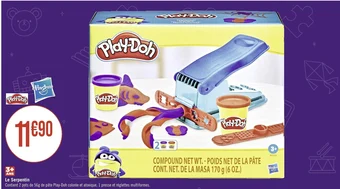 Casino Supermarchés Play-doh / hasbro le serpentin offre
