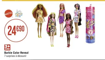 Mattel barbie color reveal