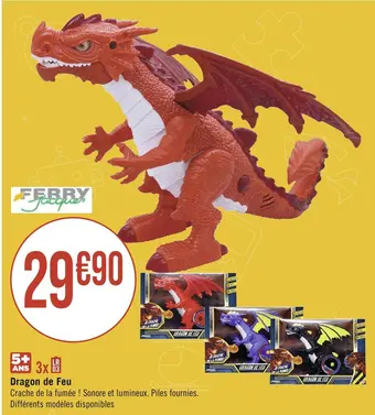 Ferry jacques dragon de feu