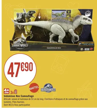 Mattel indominus rex camouflage