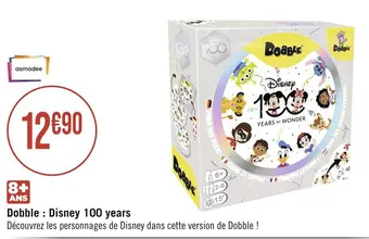 Asmodee dobble : disney 100 years