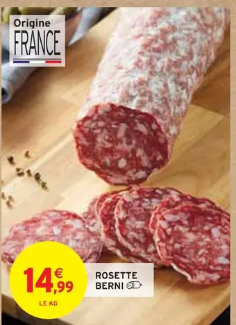 Intermarché Berni rosette offre