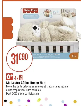 Fisher-price ma loutre câlins bonne nuit