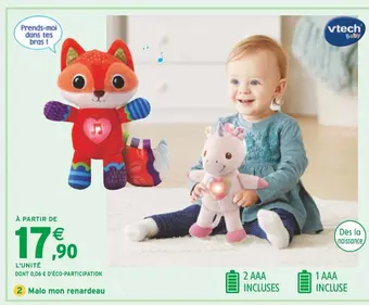 Intermarché Vtech malo mon renardeau offre