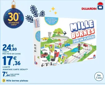 Intermarché Dujardin mille bornes plateau offre