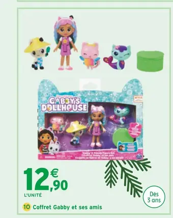 Intermarché Coffret gabby et ses amis offre