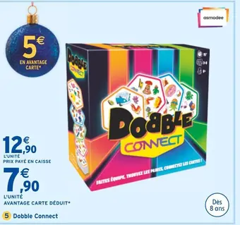 Intermarché Asmodee dobble connect offre