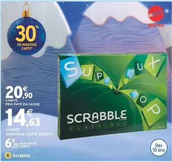 Mattel games scrabble
