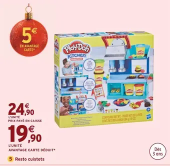 Play-doh resto cuistots
