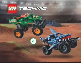 Intermarché Lego monster jam megalodon offre