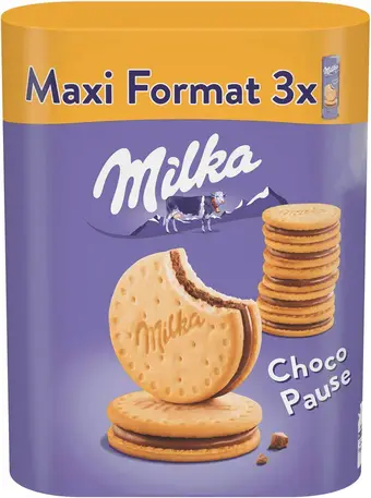 Match Milka biscuits offre