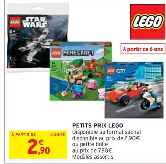 Intermarché Lego petits prix lego offre