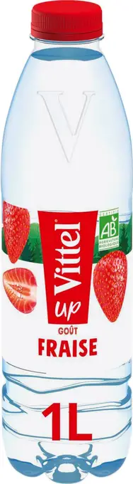 Match Vittel eau aromatisée vittel up bio offre