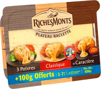 Richesmonts plateau raclette