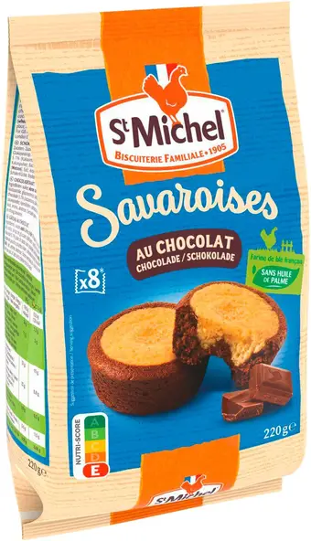 Match St michel savaroises au chocolat offre