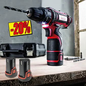 Norma Perceuse à percussion sans ﬁl 12 v offre