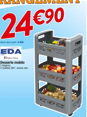 Cora x Carrefour Eda desserte mobilo offre
