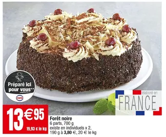 Cora x Carrefour Forêt noire offre