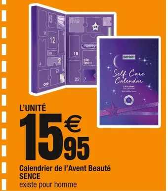 Cora x Carrefour Calendrier de l’avent beauté sence offre