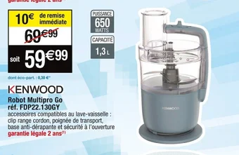 Cora x Carrefour Robot Multipro Go offre