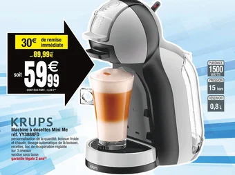 Cora x Carrefour Machine à dosettes Mini Me offre