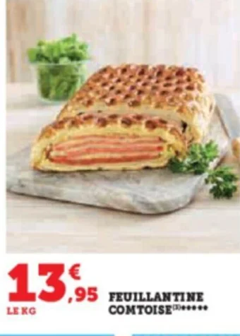 Super U FEUILLANTINE COMTOISE offre