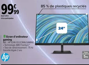 Carrefour i Ecran d'ordinateur gaming offre