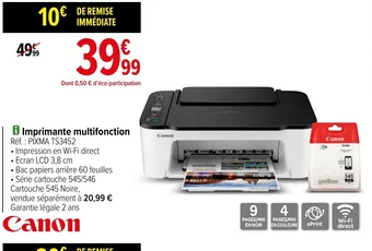 Carrefour 8 Imprimante multifonction offre