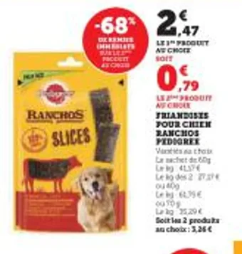 Super U Friandises pour chien offre