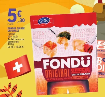 E.Leclerc FONDUE SUISSE ORIGINALE offre