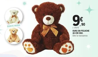 E.Leclerc OURS EN PELUCHE offre