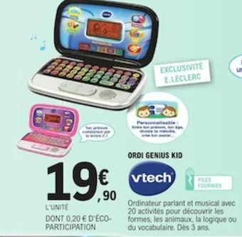 ORDI GENIUS KID