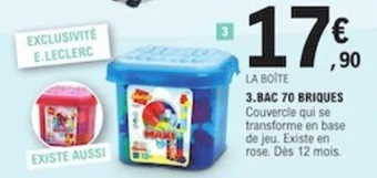 3.BAC 70 BRIQUES