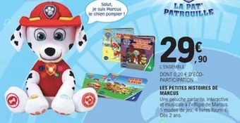 E.Leclerc LES PETITES HISTOIRES DE MARCUS offre