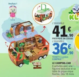 E.Leclerc LE CAMPING-CAR offre