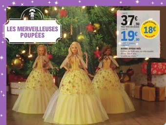 E.Leclerc BARBIE JOYEUX NOEL offre