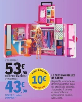 LE DRESSING DELUXE DE BARBIE