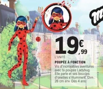 E.Leclerc POUPÉE À FONCTION offre
