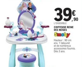 E.Leclerc COIFFEUSE REINE DES NEIGES offre