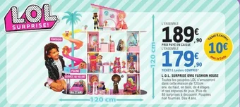 E.Leclerc L.O.L. SURPRISE OMG FASHION HOUSE offre