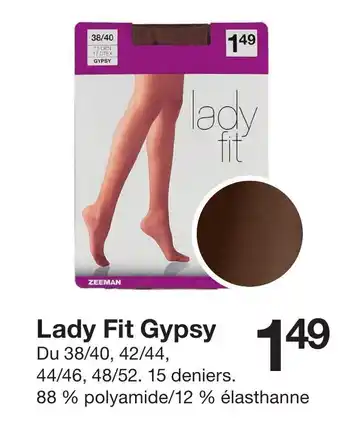 Zeeman Lady Fit Gypsy offre