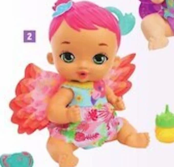 E.Leclerc 2.BÉBÉ FLAMANT BOIT ET FAIT PIPI ROSE offre