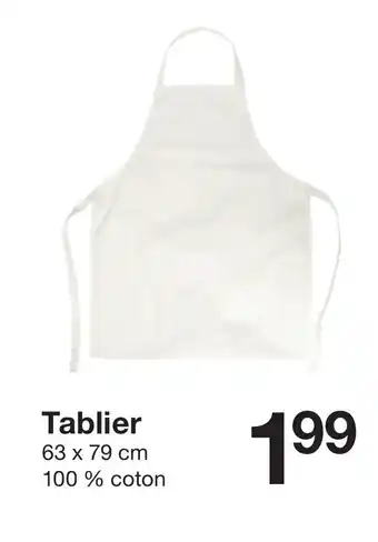 Zeeman Tablier offre