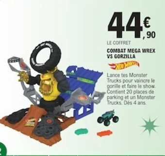 E.Leclerc COMBAT MEGA WREX VS GORZILLA offre